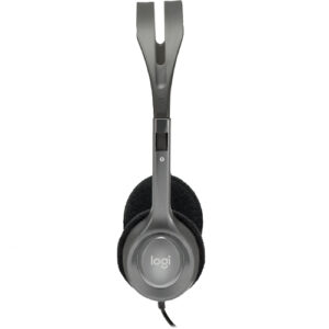 (LS) Logitech H110 Stereo Headset Over-the-head Headphones 3.5mm Versatile Adjus