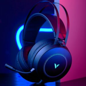 RAPOO VH160 Headset 7.1 Surround Sound Stereo Headphone USB Microphone Breathing