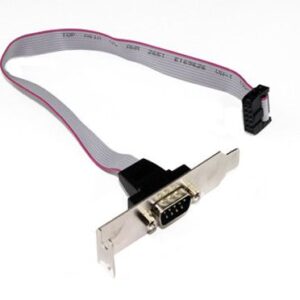 Server - Generic DB9 Serial Header Cable with Low Profile Bracket - 30cm cable l