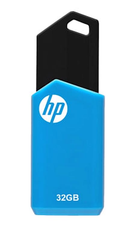 HP V150W 32GB USB 2.0 Type-A Flash Drive Memory Stick Slide 0°C to 60°C Exte