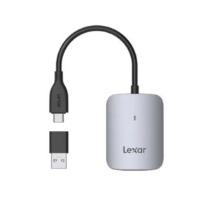 Lexar CFexpress™ Type A USB-C Reader  transfer speeds up to 900MB/s it is back