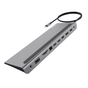 mbeat® Elite Triple Display USB-C Docking Station with 100W Power Delivery 1xHD
