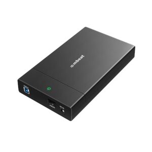 mbeat® C1 Tool-Free USB 3.0 3.5' & 2.5' SATA HDD Enclosure - Black Data Speed: