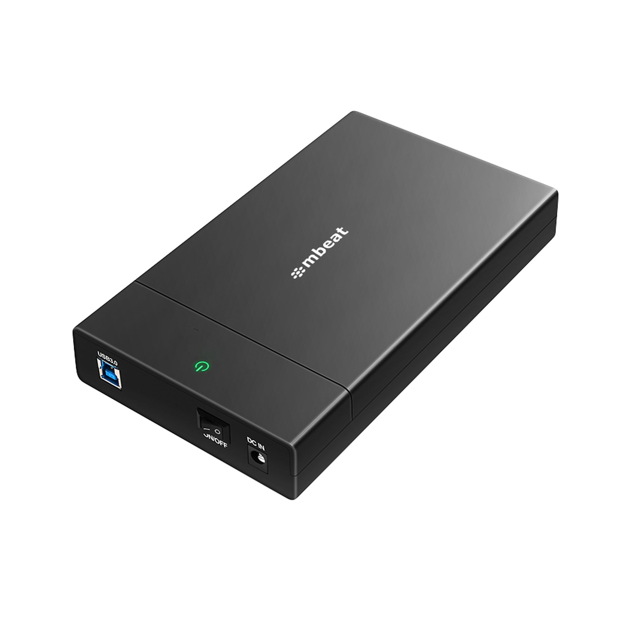 mbeat® C1 Tool-Free USB 3.0 3.5' & 2.5' SATA HDD Enclosure - Black Data Speed: