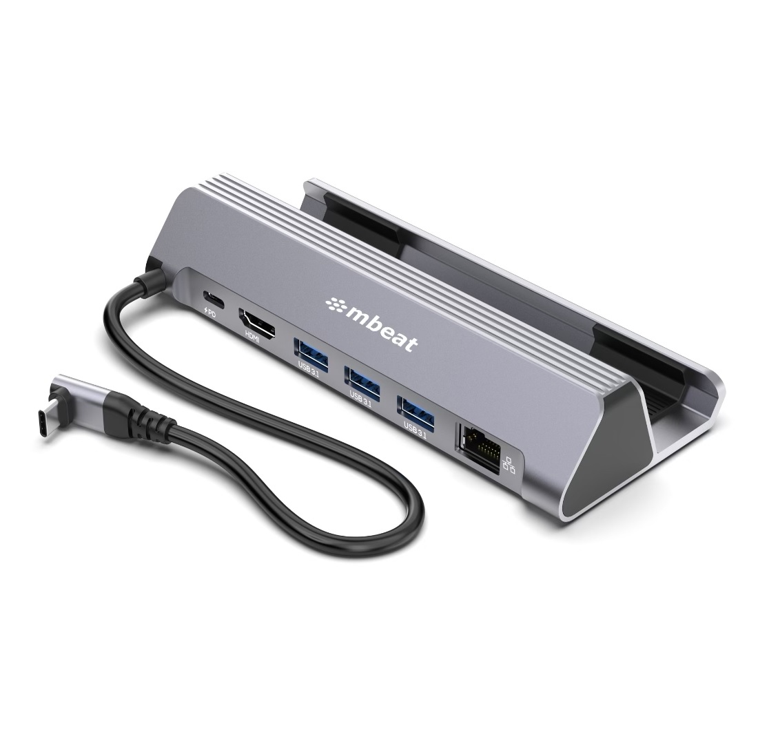 mbeat® USB-C Gaming Dock for Steam Deck & ROG Ally 100W PD pass-through 4K@60Hz