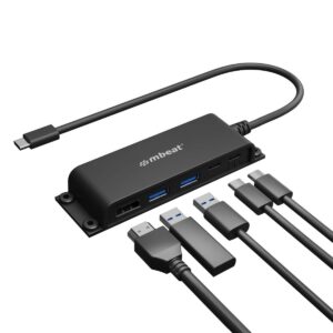(LS)mbeat® Mountable 5-Port USB-C Hub - Supports 4K HDMI video out and 60W Powe