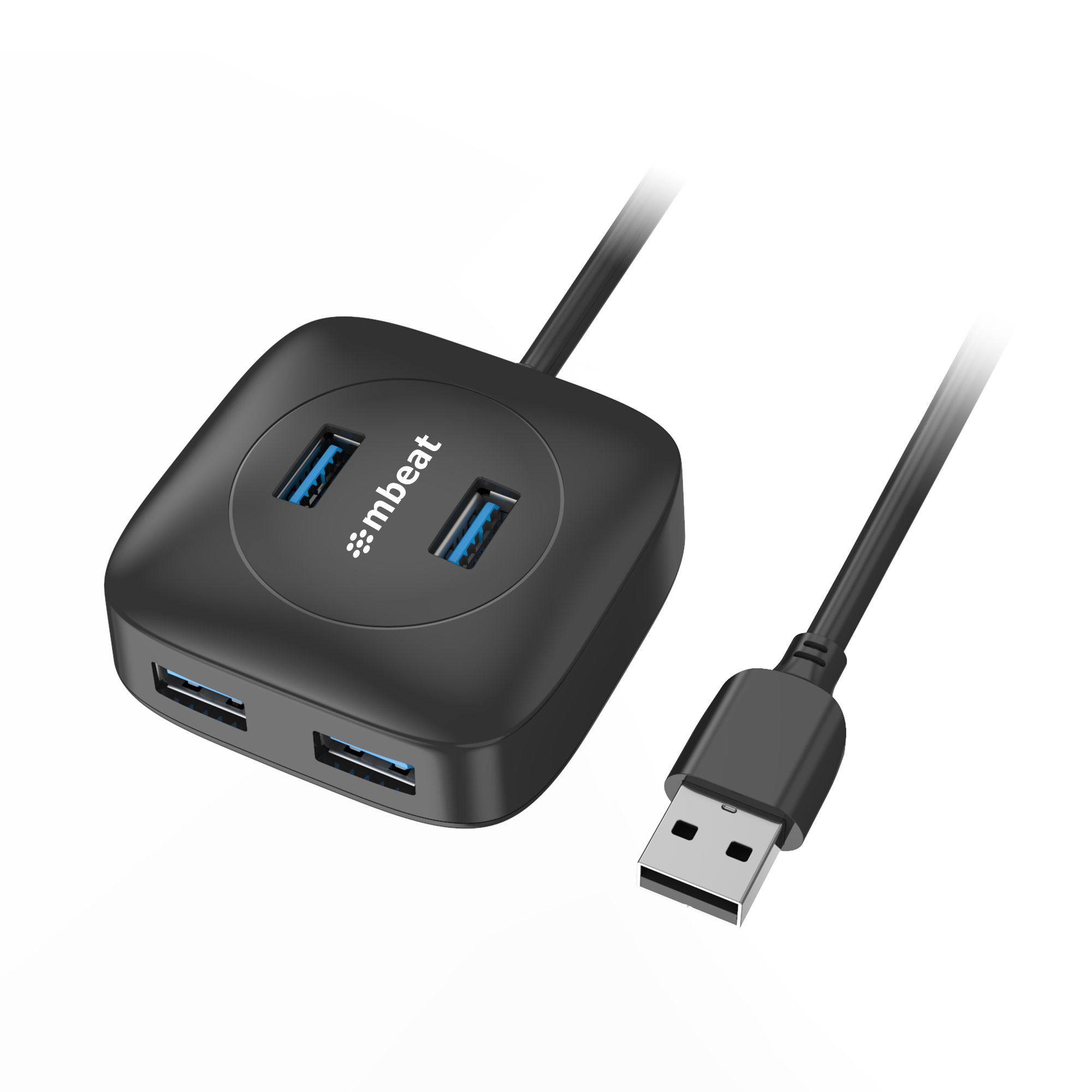 mbeat® 4-Port USB 3.0 Hub - High Speed Data Transfer speed: Up to 5Gbps Compat