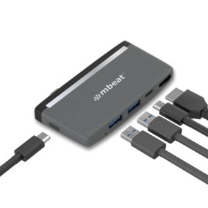 (LS) mbeat® Essential Pro  5-IN-1 USB- C Hub (4k HDMI Video