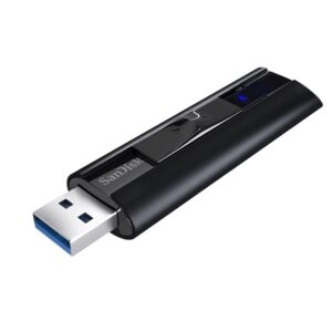 SanDisk 128GB Extreme Pro USB3.1 Solid State Flash Drive CZ880 Black 420MB/s Lif