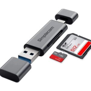 (LS)Simplecom CR402 SuperSpeed USB-C and USB-A SD/MicroSD Card Reader USB 3.2 Ge