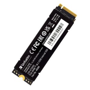 Verbatim 2TB Vi7000 PCIe Gen4 NVMe M.2 2280 Internal SSD 7000MB/s Read 6500MB/s