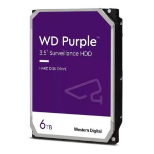 Western Digital 6TB Purple 3.5" SATA Surveillance Drive