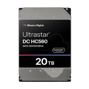Western Digital WD Ultrastar DC HC560 20TB 3.5' SATA 7200 RPM  Cache 512MB 5-yea