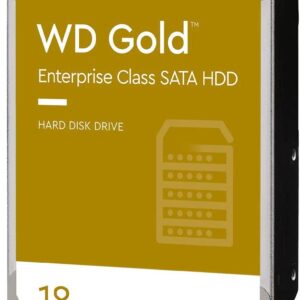 Western Digital Gold 18TB 3.5' Enterprise Class SATA 6 Gb/s HDD 7200 RPM Cache S