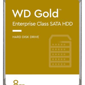 Western Digital Gold 8TB 3.5' Enterprise Class SATA 6 Gb/s HDD 7200 RPM Cache Si