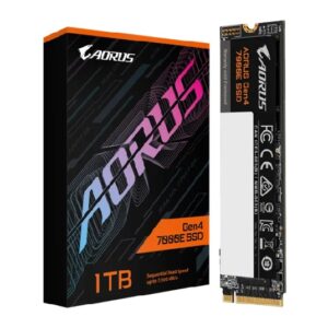 GIGABYTE AORUS Gen4 7000E 1TB NVMe SSD – PCIe 4.0 x4 M.2 2280 Internal SSD