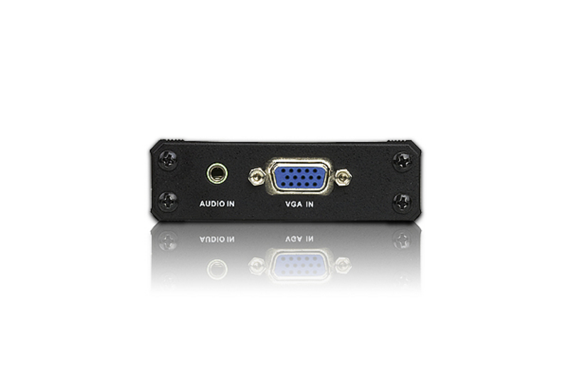 converts analog VGA sig