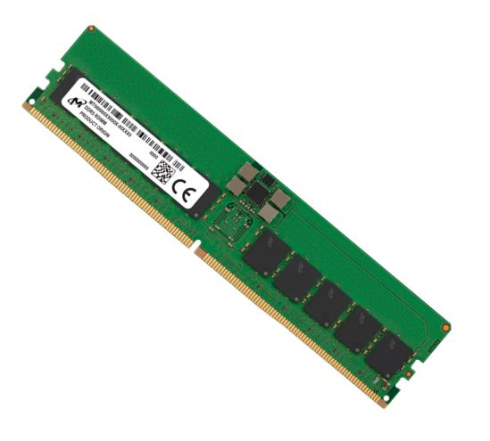 Micron 32GB (1x32GB) DDR5 RDIMM 4800MHz CL40 1Rx4 ECC Registered Server Data Cen