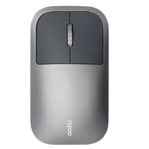 RAPOO M700  SILVER Wireless Mouse 2.4G/BT 5.0 1300DPI Long Battery Life Wireless