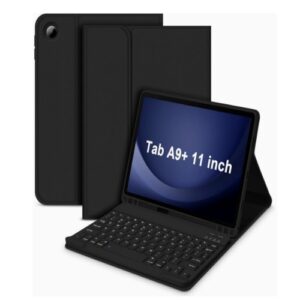USP Samsung Galaxy Tab A11+ / Tab A9+ (11') Keyboard Case Cover Black - Ultra-Sl