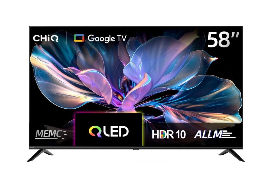 ChiQ U58QG7L 58" Frameless 4K QLED Google TV