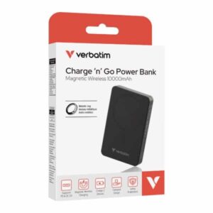 Verbatim Power Bank Magnetic Wireless 10