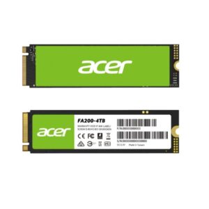 ACER FA 200-4TB SSD M.2 NVMe PCIe Gen 4*4 Read speed 7100MB/ s Write Speed 6100M