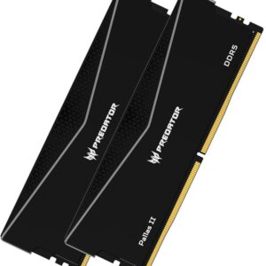 PREDATOR PALLASII DDR5 32GB Black 16GBx2 6000Mhz 1R8 CL34 Black Supports Intel X