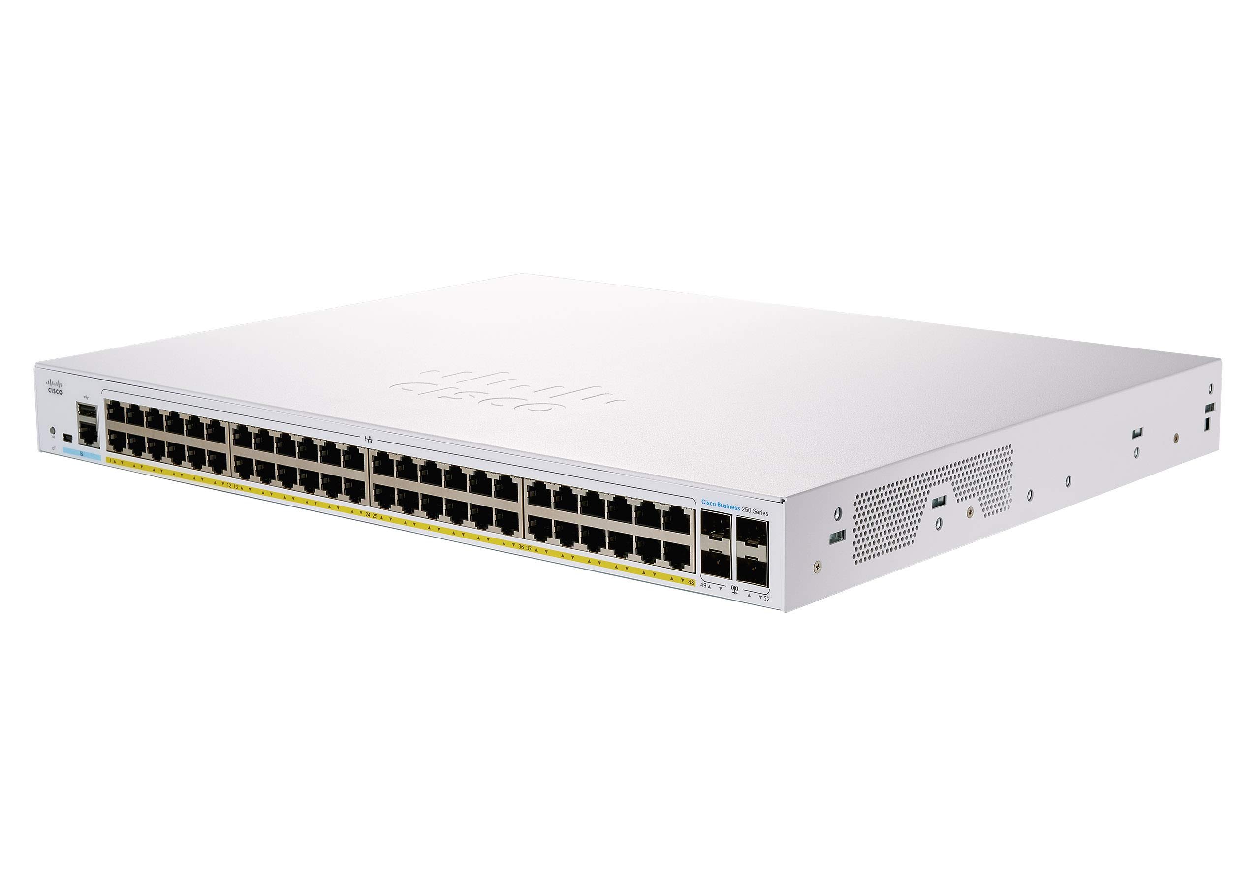 Cisco CBS250-48P-4G 48xGbE PoE+ Switch