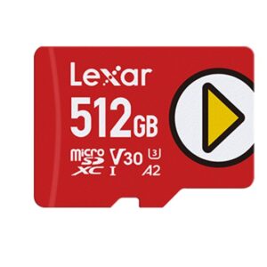 Lexar PLAY microSDXC™ UHS-I card 512GB Class 10