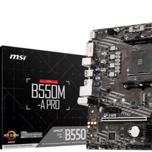 MSI B550M-A PRO Motherboard AMD Ryzen AM4