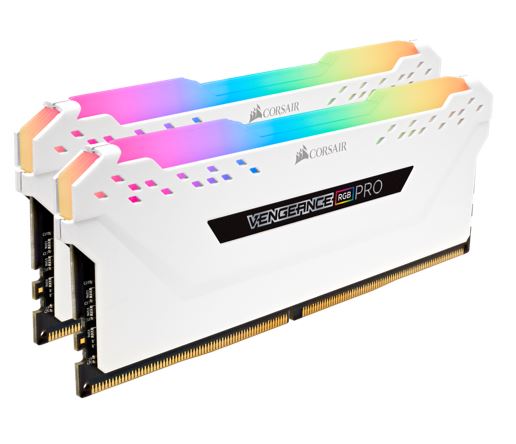 Corsair Vengeance RGB PRO 16GB (2x8GB) DDR4 3000MHz C15 Desktop Gaming Memory Wh
