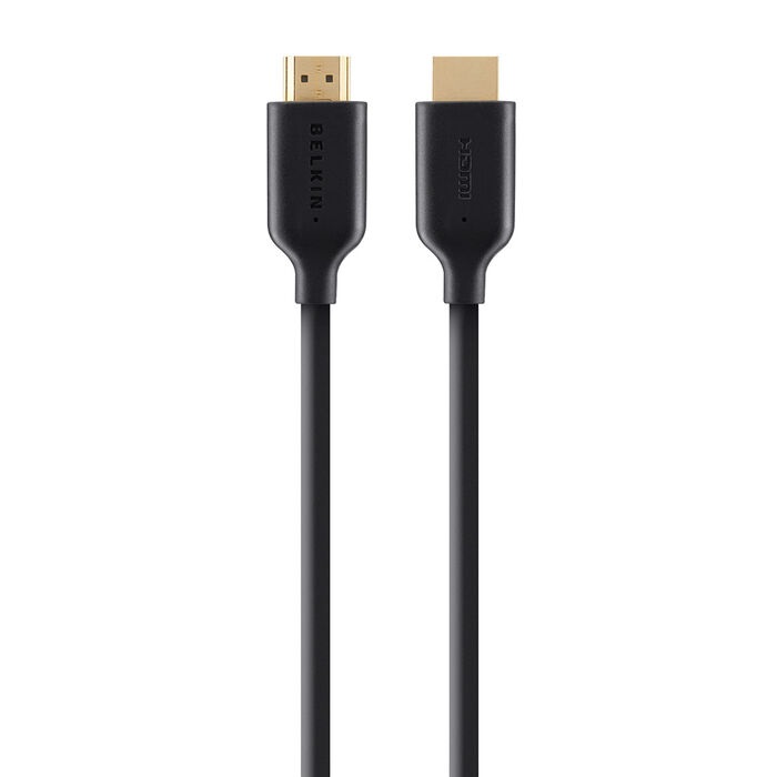Belkin High Speed HDMI Cable w/ Ethernet 4K/Ultra HD Compatible(2M) -Black(F3Y02
