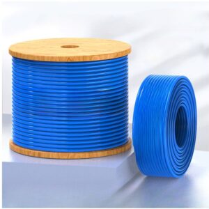 8Ware 350m CAT6A Ethernet 24AWG 30V LAN Stranded Core Cable Roll Bare Copper Twi