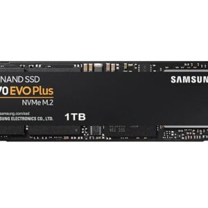 Samsung 970 EVO Plus 1TB PCIe NVMe SSD MLC 3500MB/s 3300MB/s 600K/550K IOPS 600T