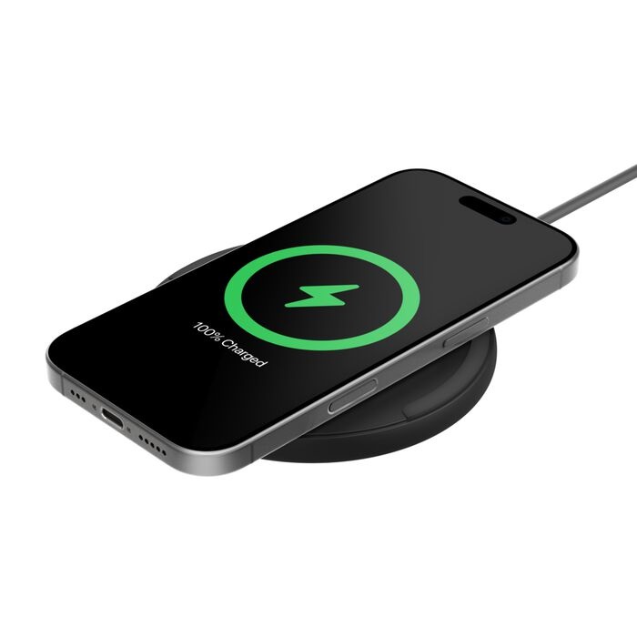 Belkin BoostCharge 15W Wireless Charging Pad + 20W Wall Charger + USB-C to USB-C