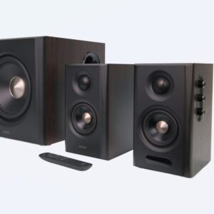 Edifier S355DB Tri-amped 2.1 speaker with high-fidelity sound and  versatile co