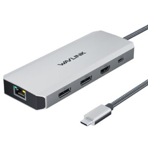 Wavlink WL-UMD306 USB-C Triple Display Docking with 85W Upstream Charging