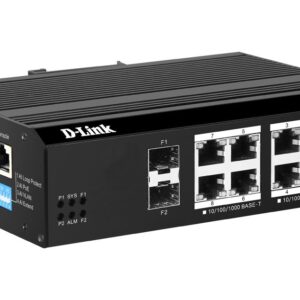 Dlink DIS-F200G-10PS-E 10-Port Gigabit Industrial Smart Managed PoE+ Switch