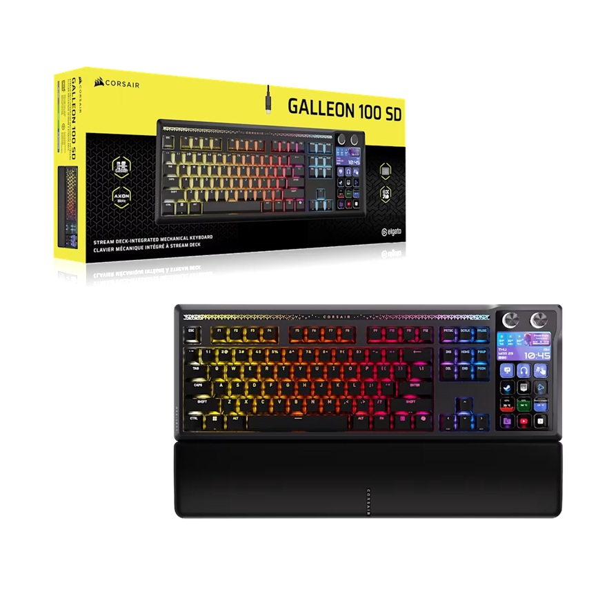 Corsair Galleon 100 SD Stream Deck-Integrated Full-Size Wired Mechanical Gaming