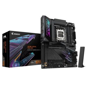 Gigabyte X870E AORUS PRO X3D AM5 DDR5 256GB USB4 Wi-Fi7 BT5.4 5GbE PCIe5 M.2 PCI
