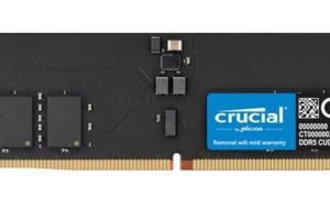 Crucial Pro 32GB (1x32GB) DDR5 UDIMM 6400MHz CL40 Black Heat Spreaders Overclock