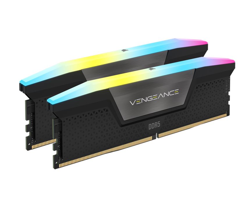 Corsair Vengeance RGB 32GB (2x16GB) DDR5 UDIMM 6200MHz C36 1.3V Desktop Gaming M