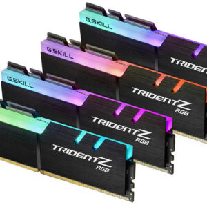 G.SKILL F4-3200C16Q-32GTZR 32GB (4 x 8GB)/ PC4-25600 / DDR4 3200 Mhz/ Timings 16