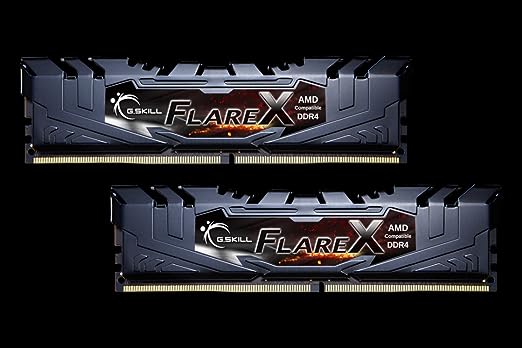 G.SKILL F4-3200C16D-16GFX 16GB (2 x 8GB)/ PC4-25600 / DDR4 3200 Mhz/ Timings 16-