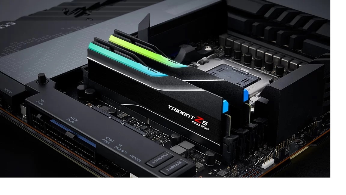 G.SKILL F5-6000J3238G32GX2-TZ5NR 64GB (2 x 32GB)/ DDR5 6000 MT/s/ Timings 32-38-