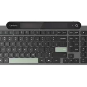 LENOVO Self-Charging Bluetooth Keyboard-US English Bluetooth 5.1 USB-C Uses fast