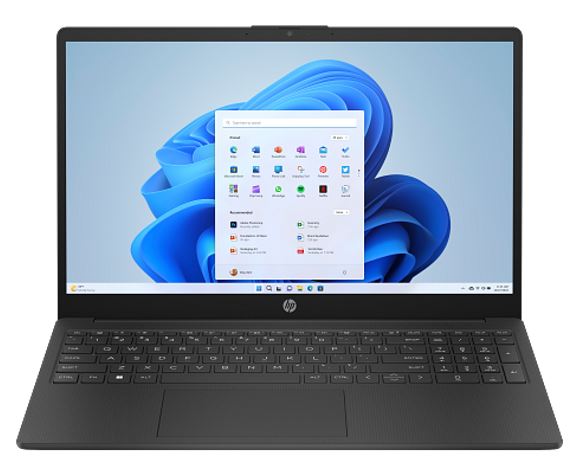 HP 15.6' FHD AMD R5-5620U 16GB 256GB SSD Windows 11 Home AMD Radeon GPU 1 Year W