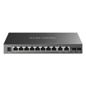 Mercusys MS126CP 24-Port 10/100 Mbps + 2-Port Gigabit Rackmount Switch with 24-P
