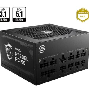 MSI MAG A750GL PCIE5 II Bulk – 750W ATX 3.1